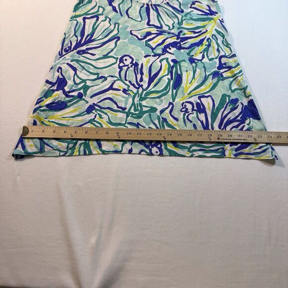 Lilly Pulitzer Monterey Racerback Tank Top Pool Blue Stay Cool‎ XS - Picture 8 of 16